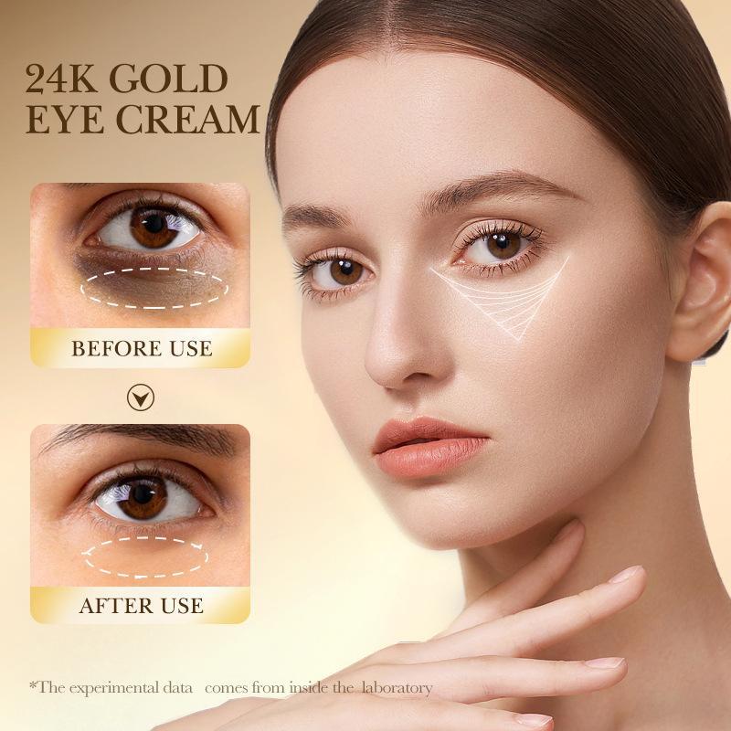 Contorno de Ojos Multiefecto Hialurónico  24K (20gr) – Hidratación, Reafirmación